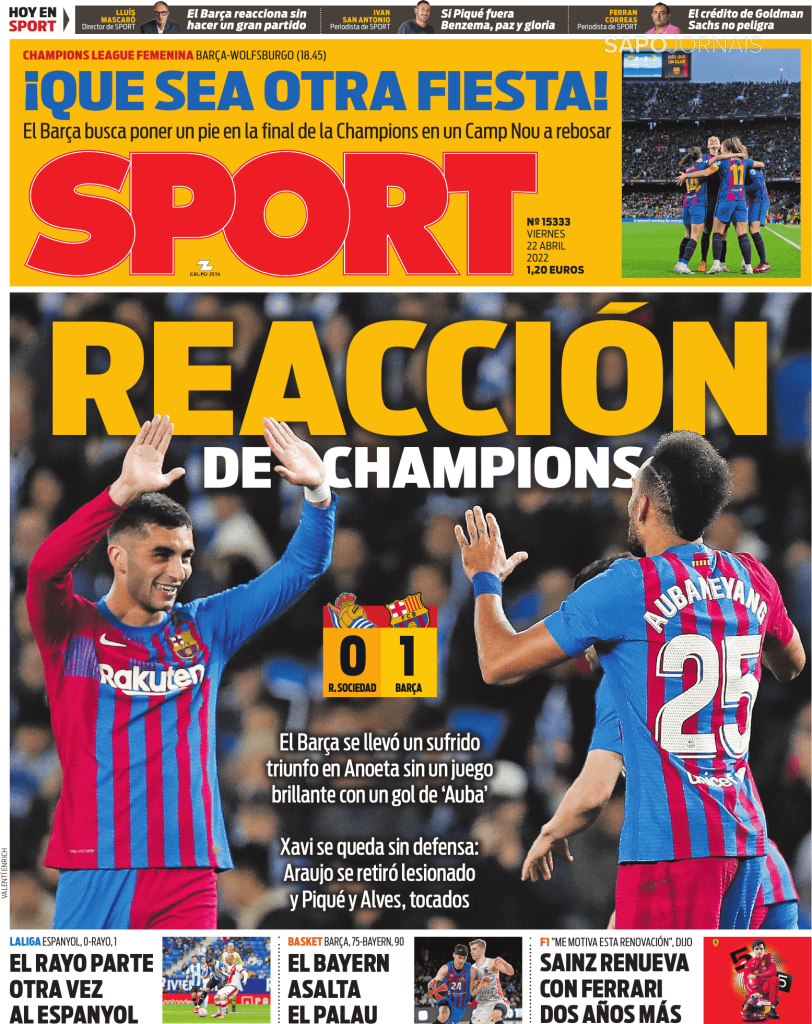 Sport (22 abr 2022) – Jornais e Revistas 1852 11da40d664c25ccef160a49a22236095