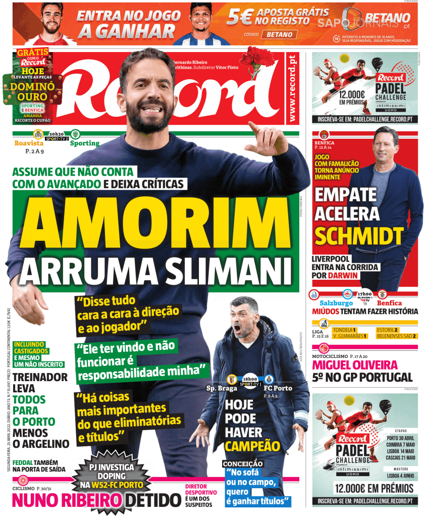 Record (25 abr 2022) – Jornais e Revistas 4139 36e24153fda402c0a216813e902aed26