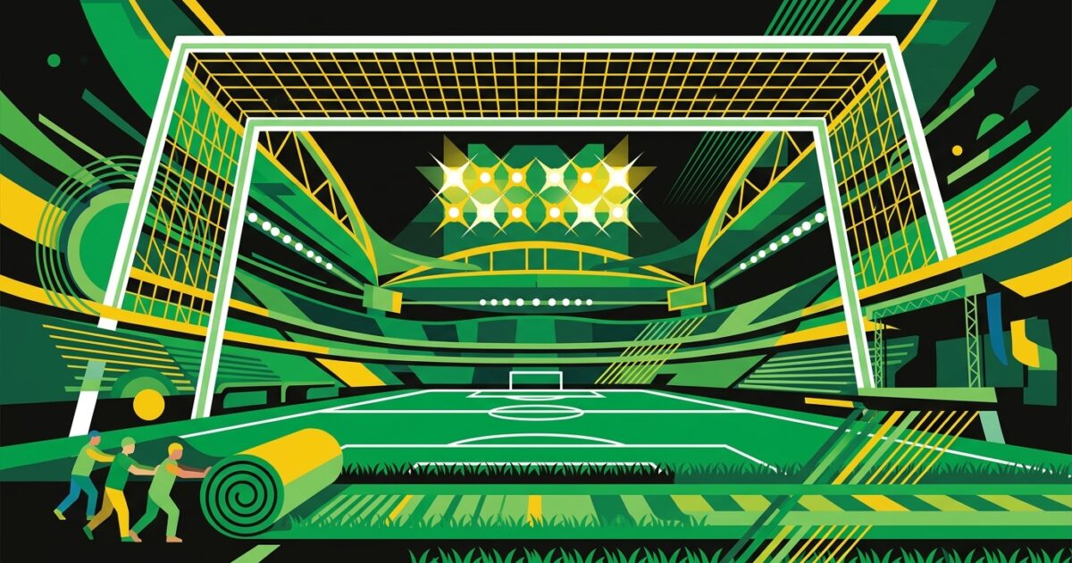 Novo relvado do Estádio da Luz pronto para a estreia